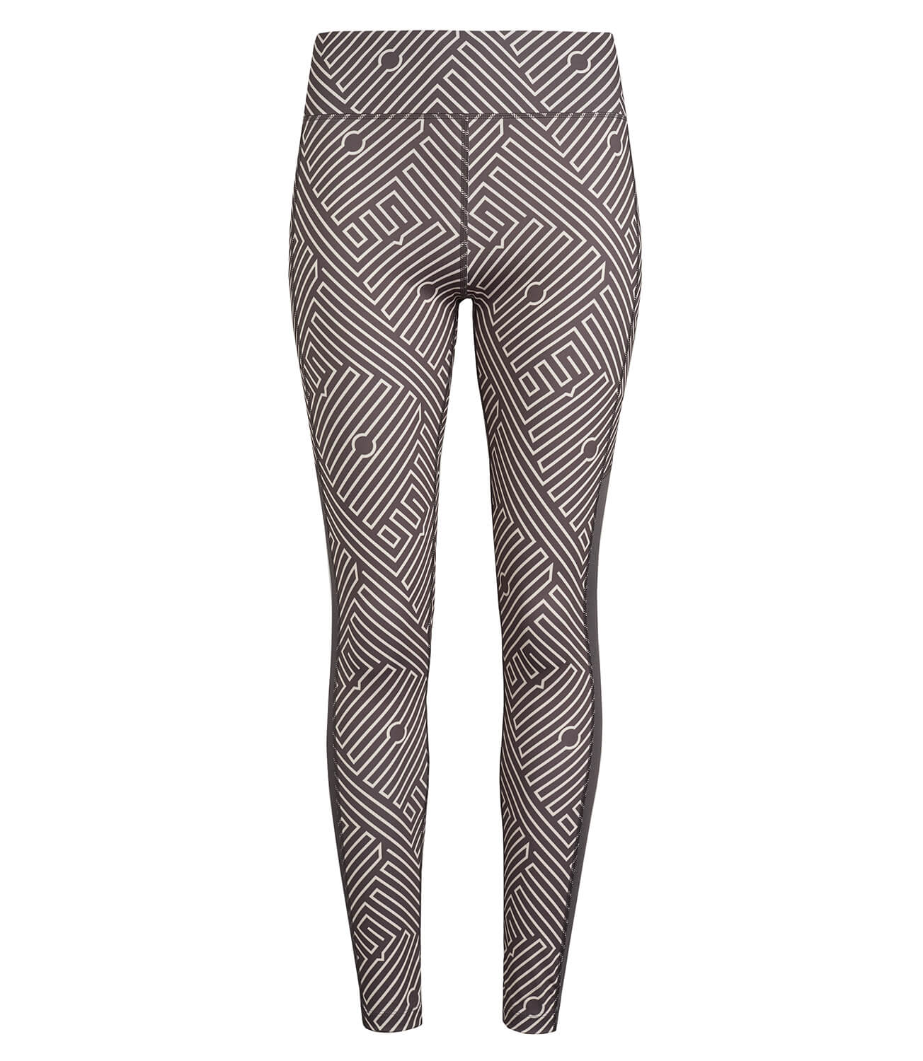 Laura Leggings Anthracite Pale Rose Print