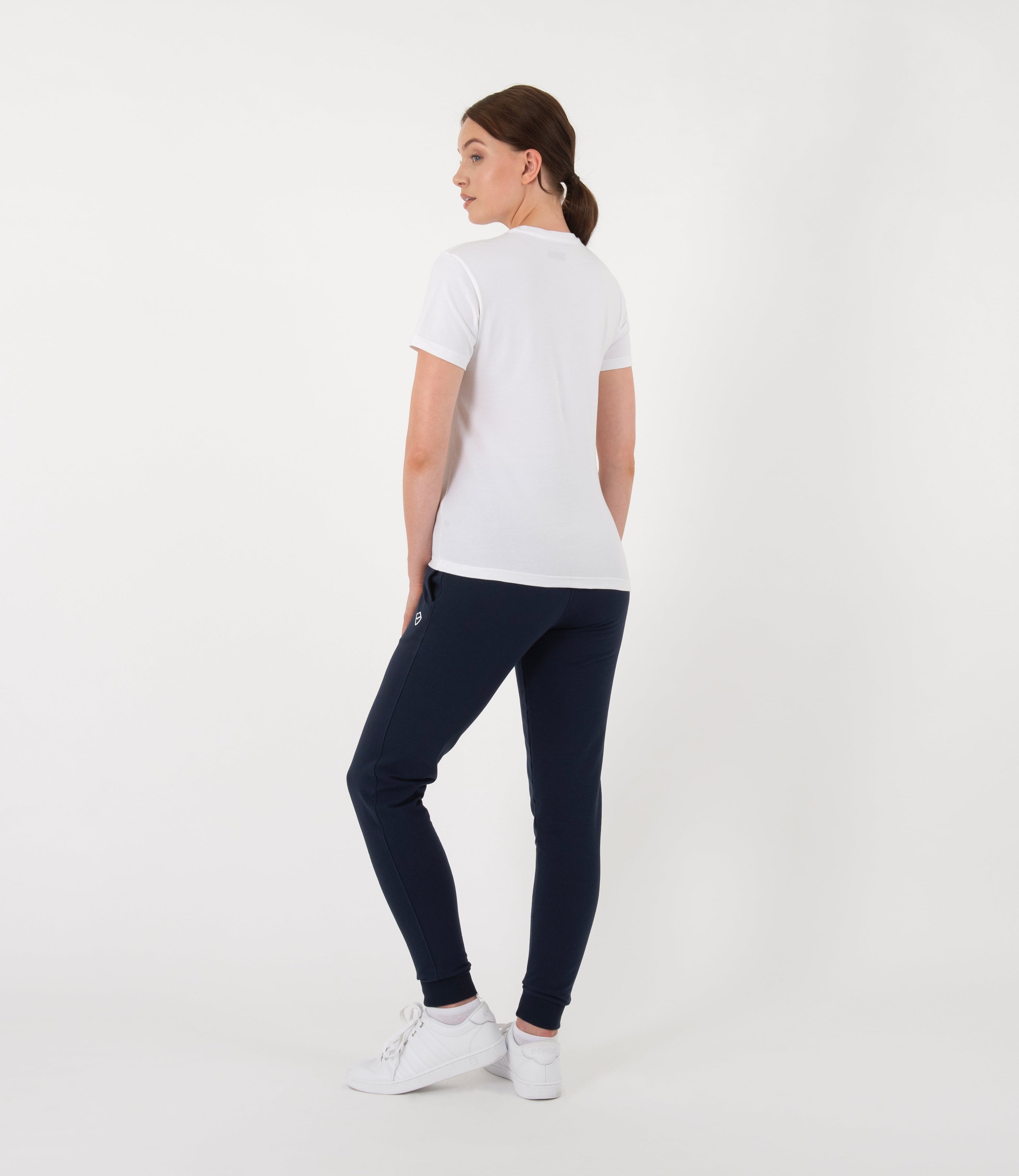 Margaret Pant - Navy/White